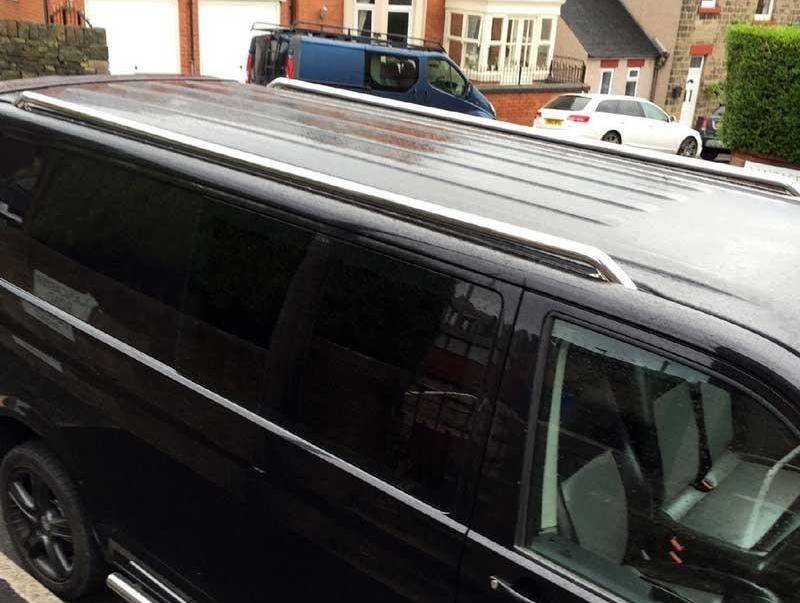 VW T6 ab Bj. 15 Langer RS Edelstahl Dachreling "OE Style" - Direct 4x4 Autozubehör