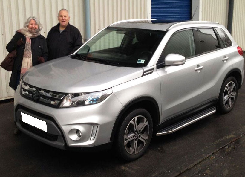 Suzuki Vitara ab Bj. 16 Trittbretter "Raptor" - Direct 4x4 Autozubehör