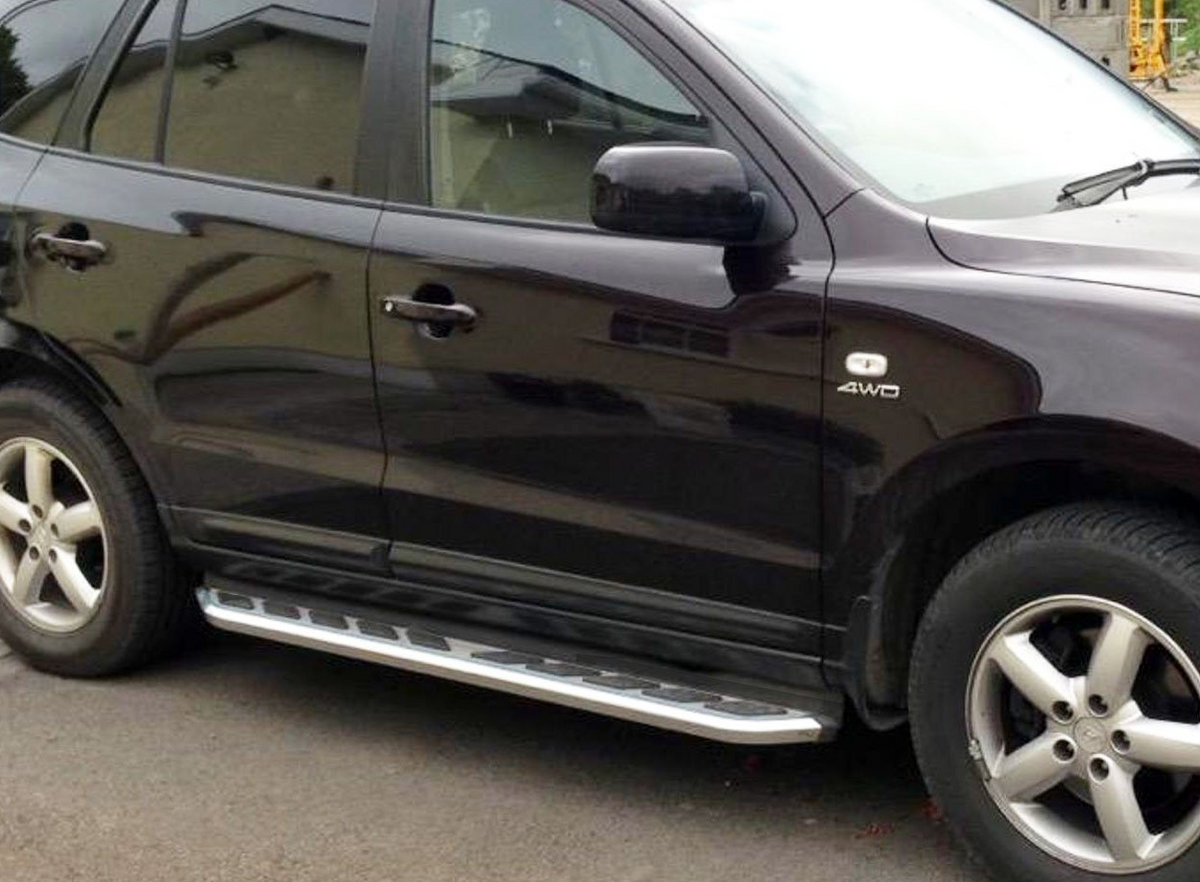 Hyundai Santa Fe Bj. 10-12 Trittbretter "Monsoon" - Direct 4x4 Autozubehör