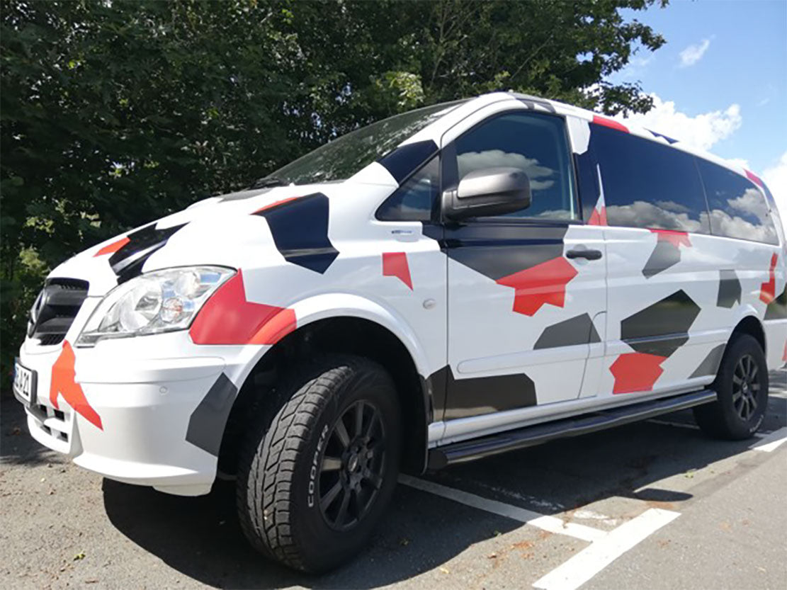 Mercedes Vito Viano Bj. 04-14 Schwarze Schwellerrohre - Direct 4x4 Autozubehör