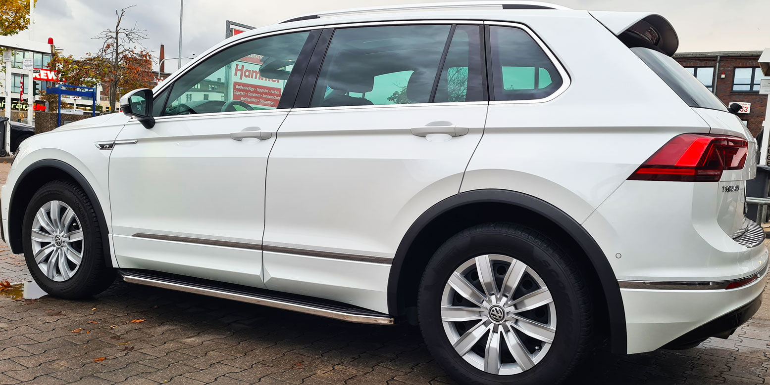 VW Tiguan ab Bj. 16 Trittbretter "Raptor" - Direct 4x4 Autozubehör