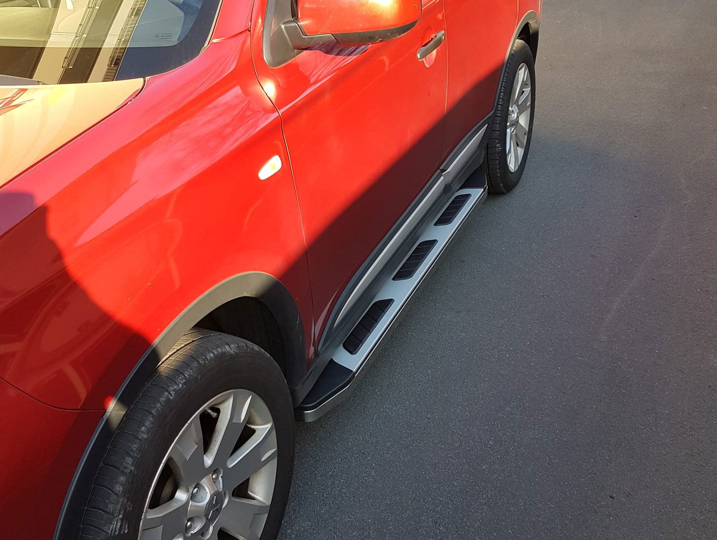 Mitsubishi Outlander ab Bj. 13 Trittbretter "Suburban" - Direct 4x4 Autozubehör