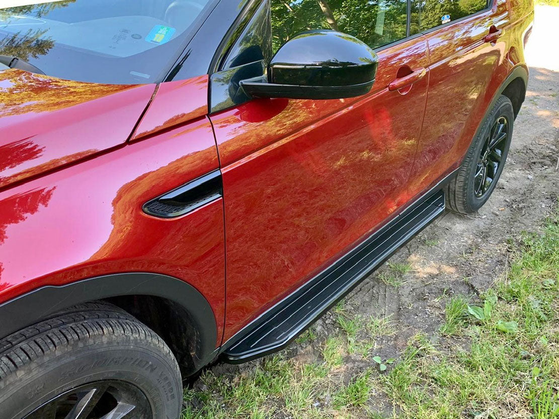Land Rover Discovery Sport Bj. 15-19 Trittbretter "Raptor Schwarz" - Direct 4x4 Autozubehör