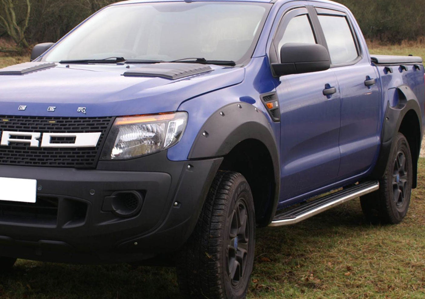 Ford Ranger Bj. 16-21 Trittbretter "Raptor" - Direct 4x4 Autozubehör