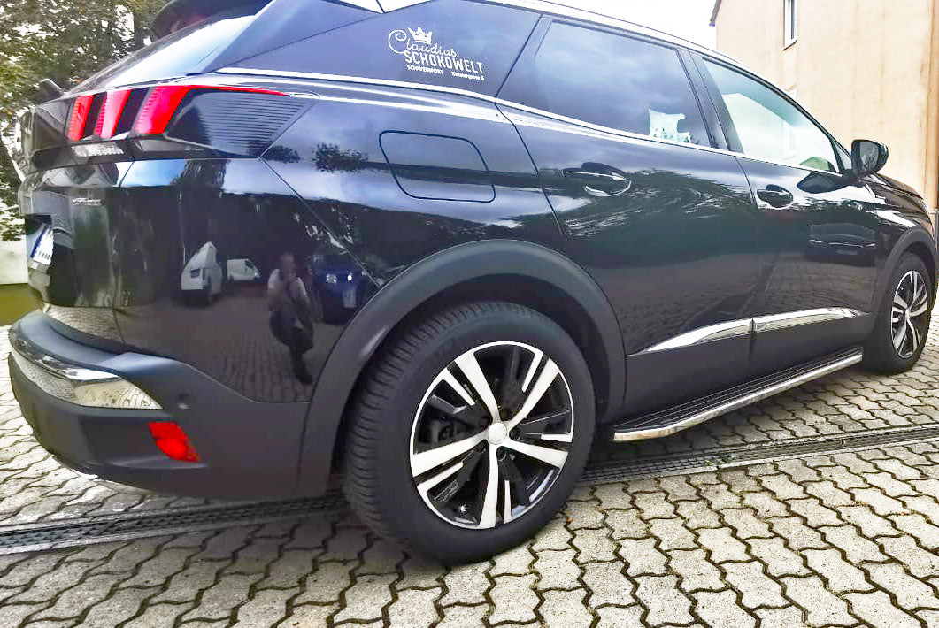 Peugeot 3008 ab Bj. 17 Trittbretter "Raptor" - Direct 4x4 Autozubehör