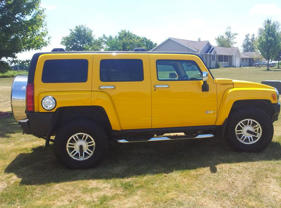 Edelstahl Reserveradabdeckung für verschiedene Reifengrößen - Direct 4x4 Autozubehör