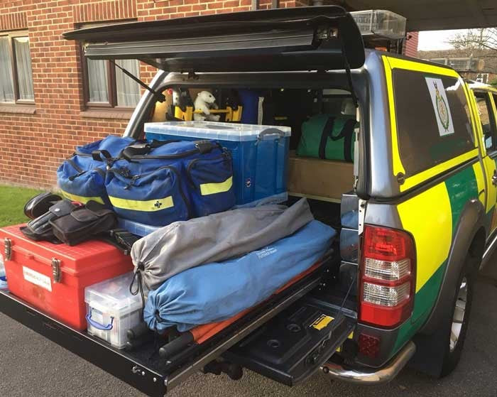 Ausziehbare Ladefläche 129cm x 104cm Extrem Robust