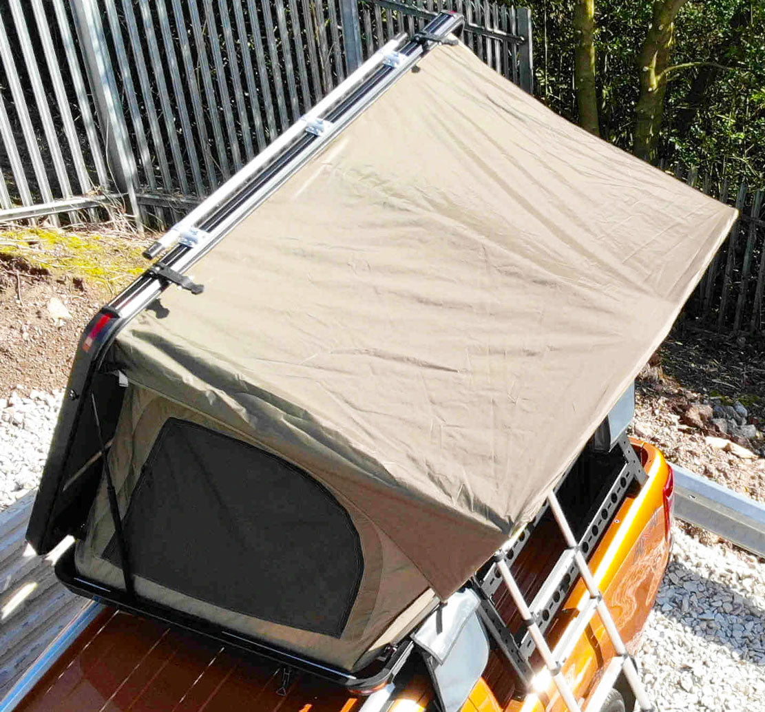 Dachzelt 2 Personen Schalenzelt "Adventure" 225cm x 135cm - Direct 4x4 Autozubehör