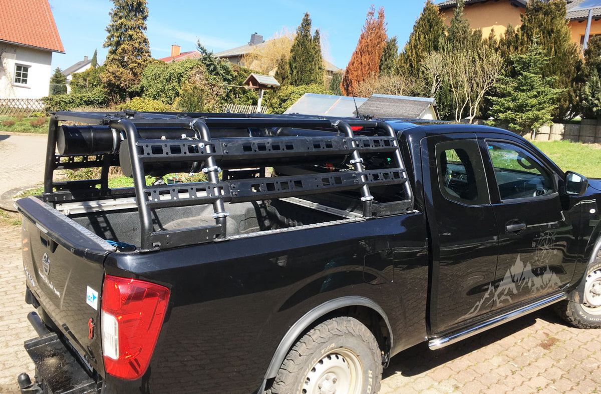 Universal Pick-Up Gepäckträger &amp; Überrollbügel "Overland" - Direct 4x4 Autozubehör