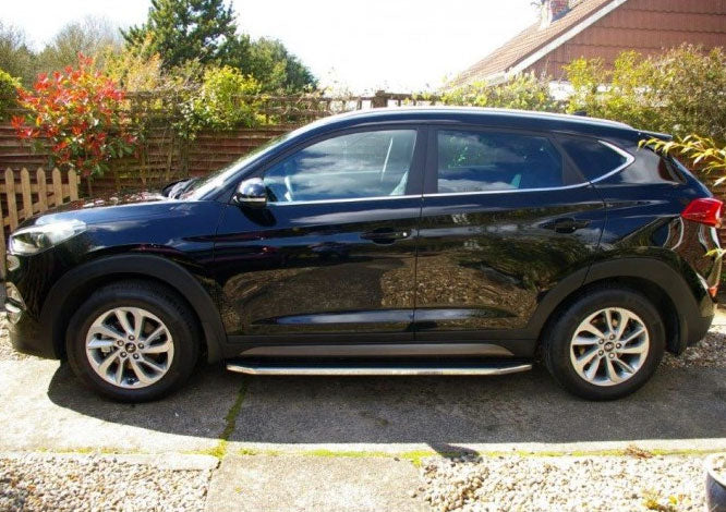 Hyundai Tucson Bj. 15-17 Trittbretter "Raptor" - Direct 4x4 Autozubehör