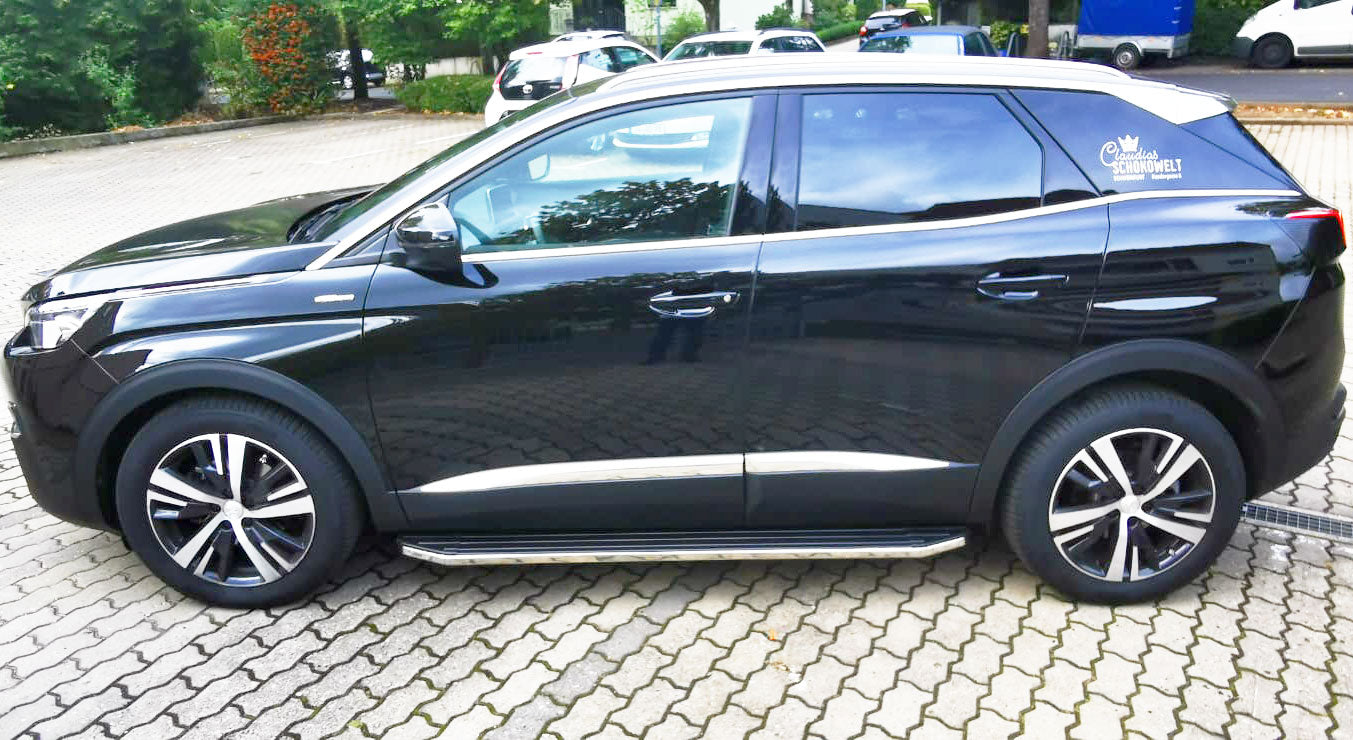 Peugeot 3008 ab Bj. 17 Trittbretter "Raptor" - Direct 4x4 Autozubehör