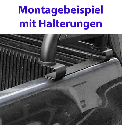 Universal Pick-Up Überrollbügel "Panter" in Schwarz - Direct 4x4 Autozubehör