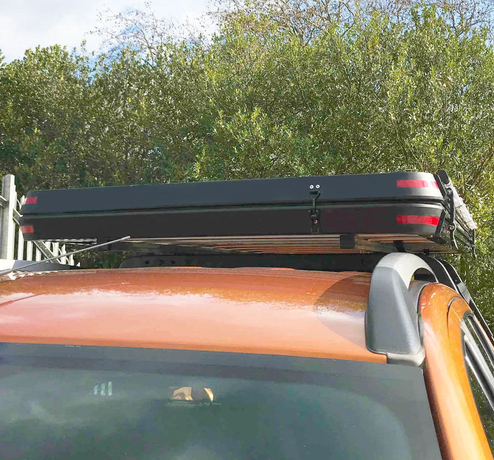 Dachzelt 2 Personen Schalenzelt "Adventure" 225cm x 135cm - Direct 4x4 Autozubehör