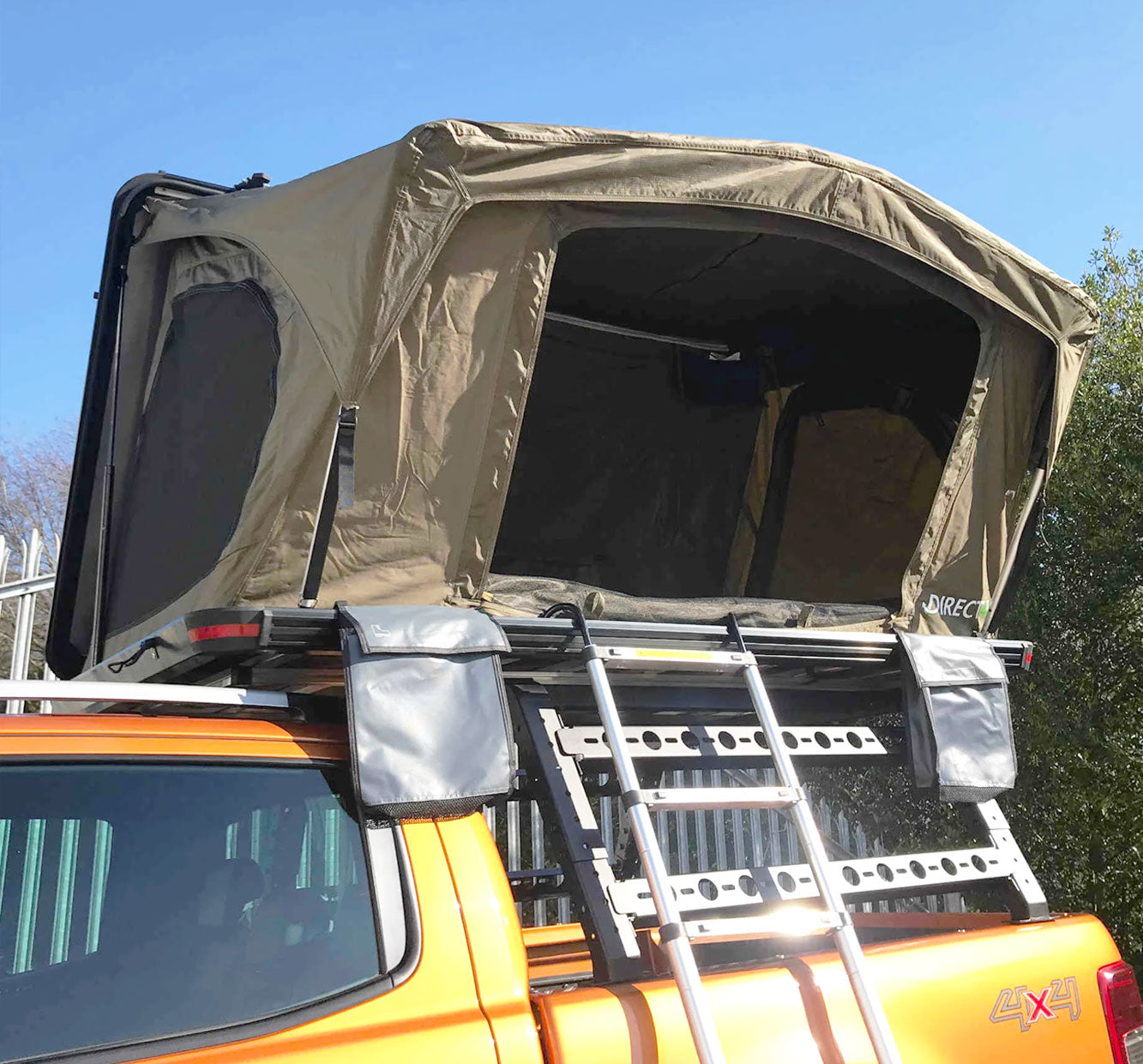 Dachzelt 2 Personen Schalenzelt "Adventure" 225cm x 135cm - Direct 4x4 Autozubehör