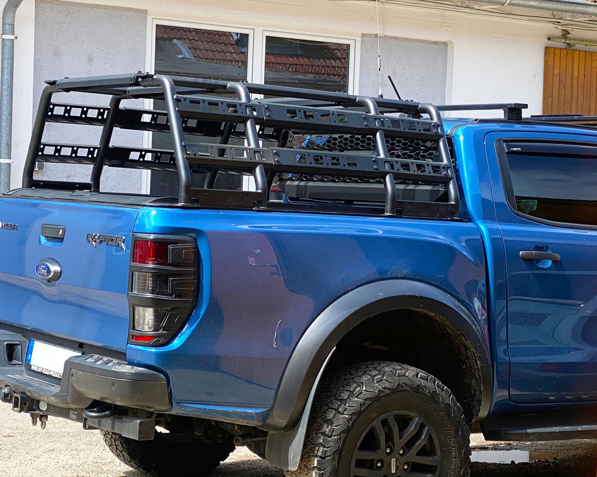 Universal Pick-Up Gepäckträger &amp; Überrollbügel "Overland" - Direct 4x4 Autozubehör
