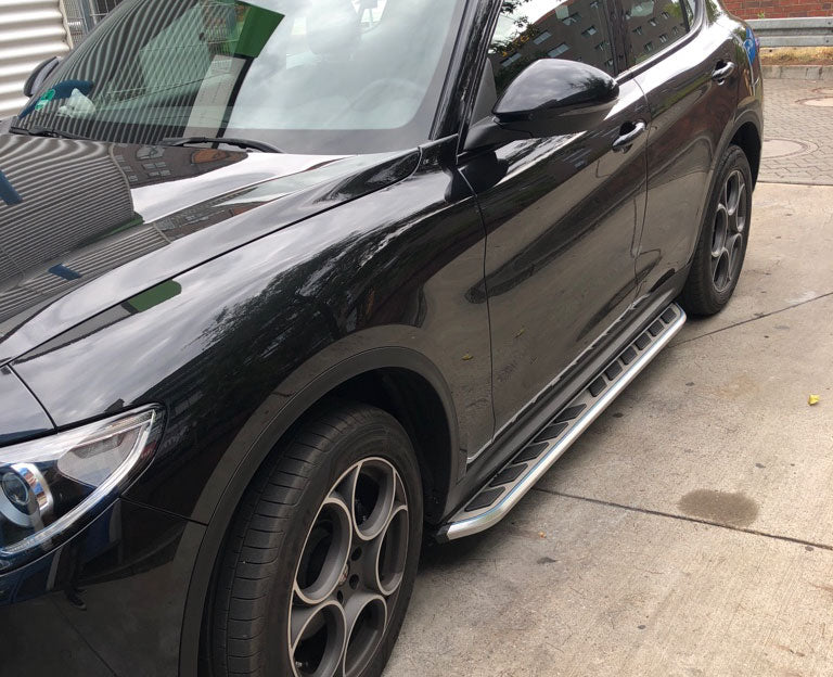 Alfa Romeo Stelvio ab Bj. 17 Trittbretter "Monsoon" - Direct 4x4 Autozubehör