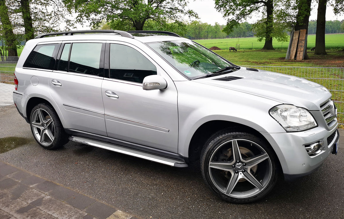 Mercedes GL ab Bj.13 Trittbretter "Stingray" - Direct 4x4 Autozubehör