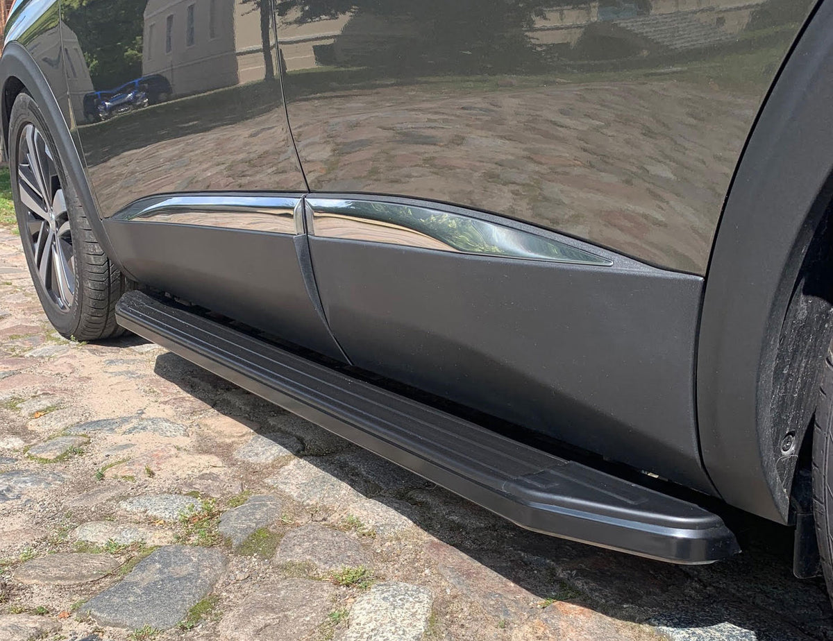 Peugeot 3008 ab Bj. 17 Trittbretter "Raptor Schwarz" - Direct 4x4 Autozubehör