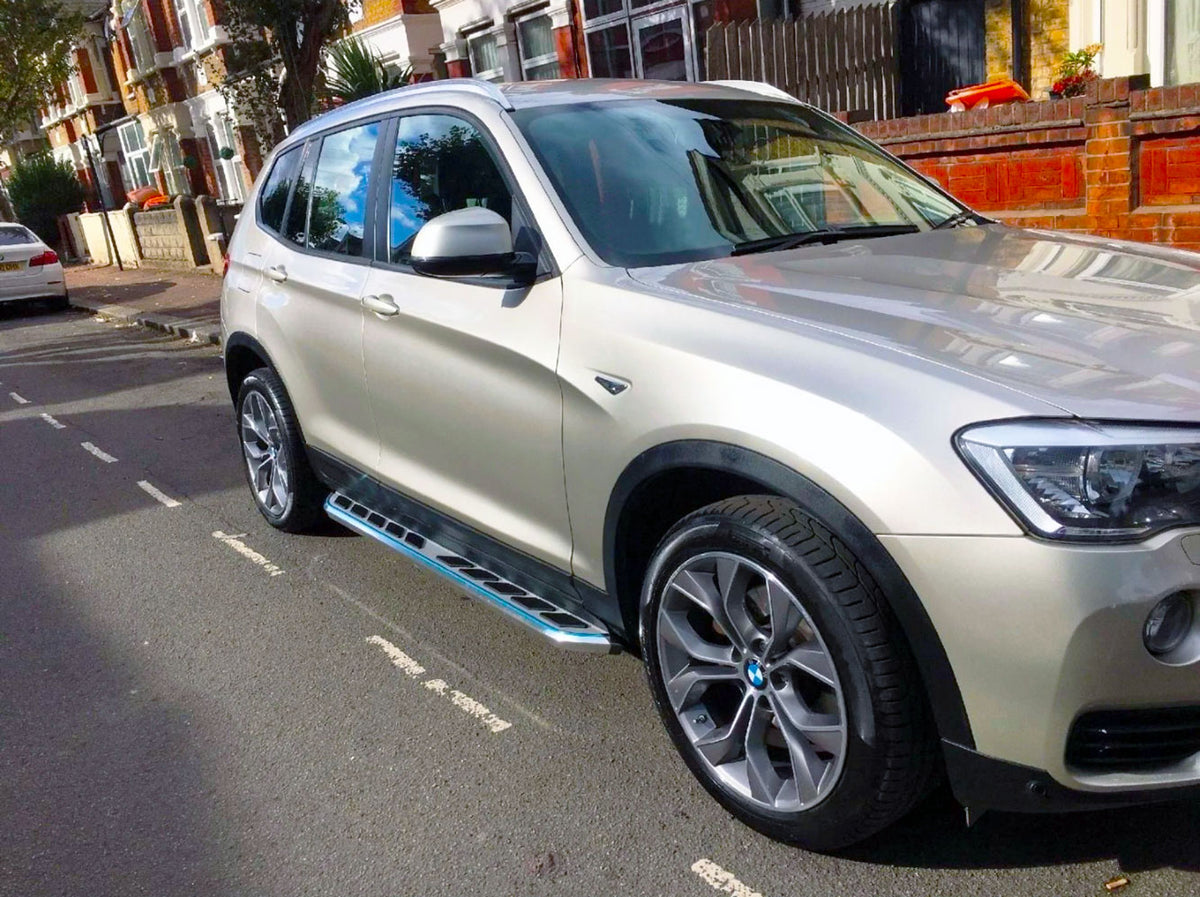BMW X3 Bj. 10-17 (F25) Trittbretter "Monsoon" - Direct 4x4 Autozubehör