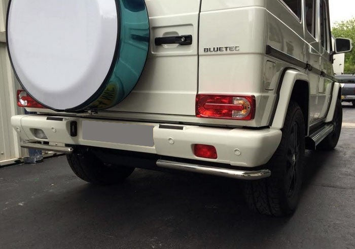 Mercedes G-Klasse Edelstahl Heck-Rammschutz