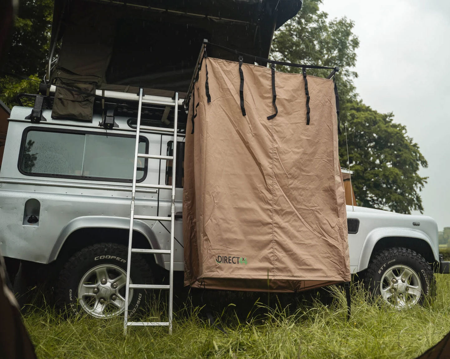 Duschzelt "Overland" ausklappbar 100cm x 100cm - Direct 4x4 Autozubehör