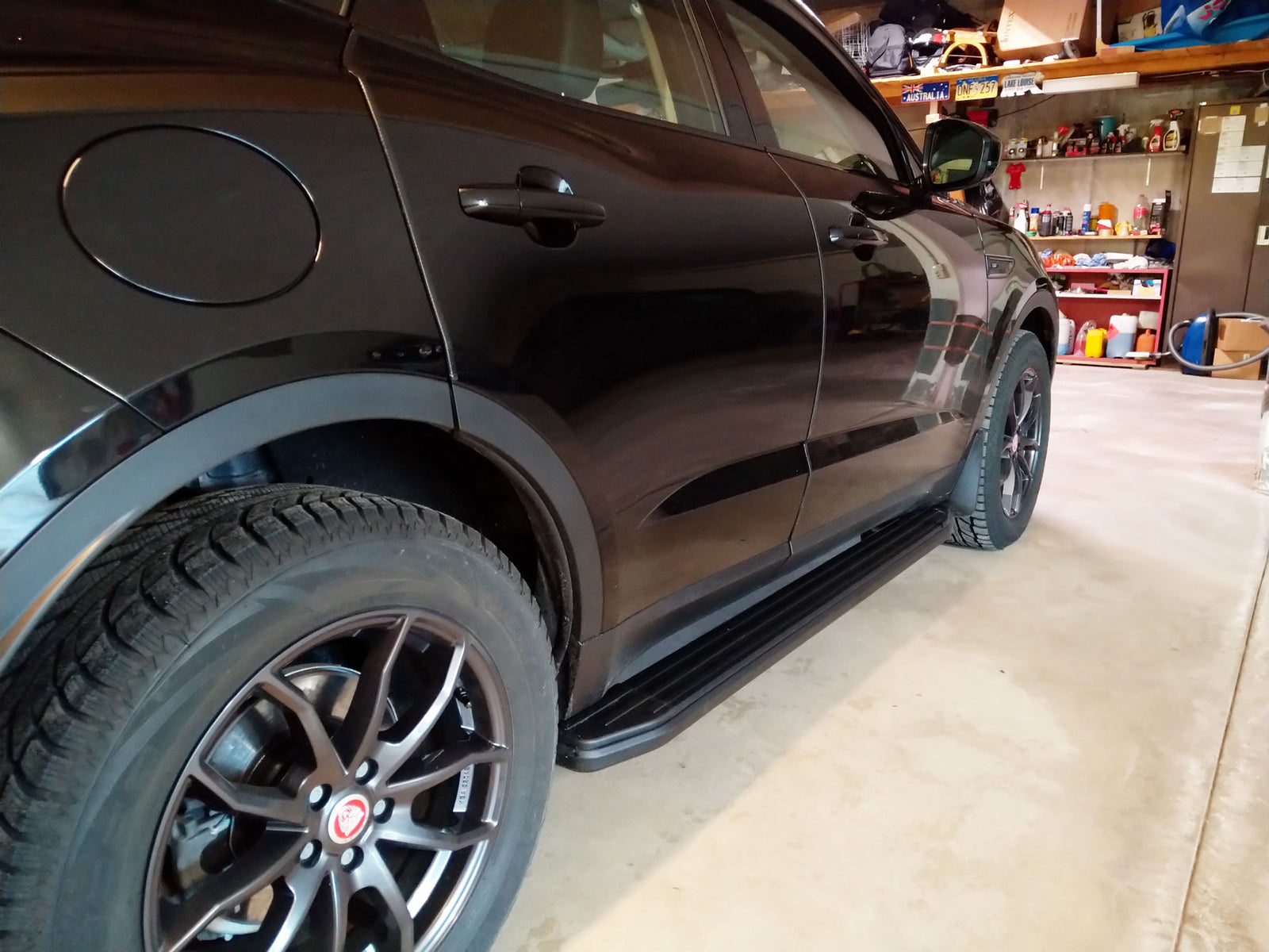 Jaguar E-Pace ab Bj. 17 Trittbretter "Raptor Schwarz" - Direct 4x4 Autozubehör