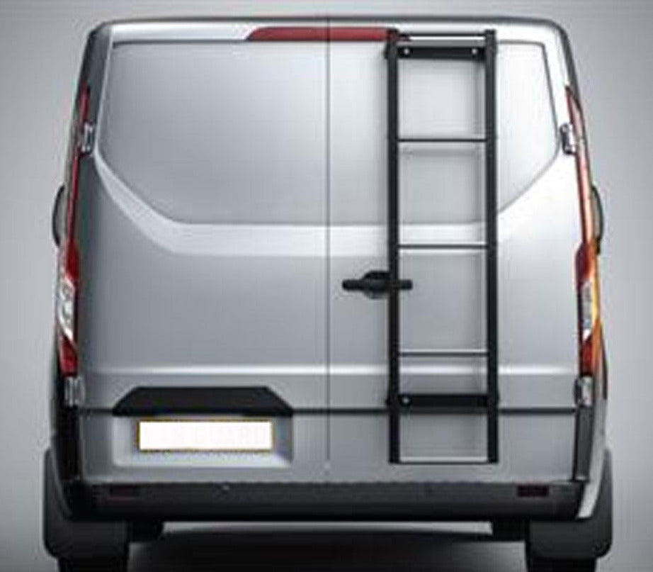 Ford Transit Bj. 00-14 Heckleiter in Schwarz für Flügeltüre