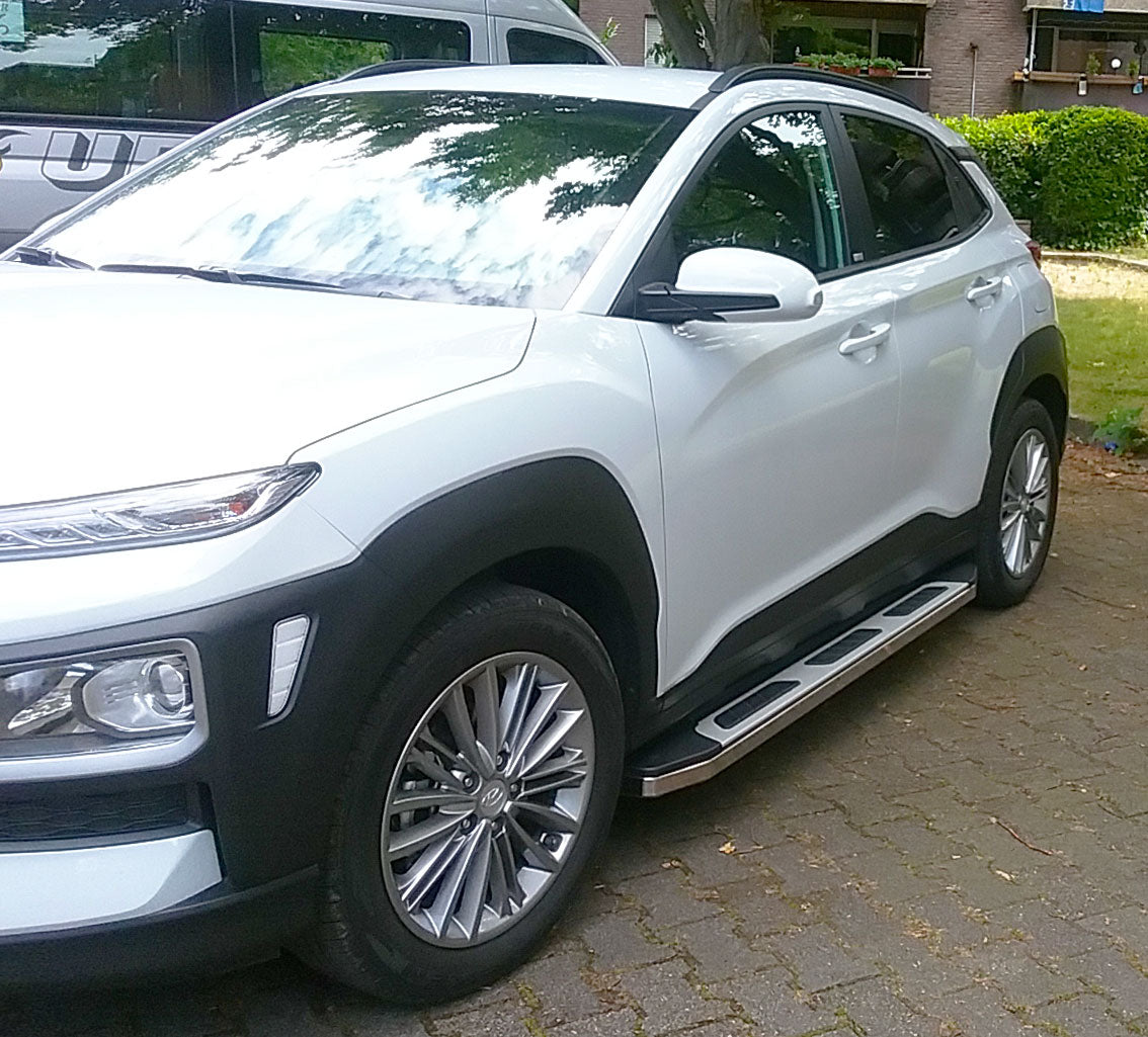 Hyundai Kona ab Bj. 18 Trittbretter "Suburban" - Direct 4x4 Autozubehör