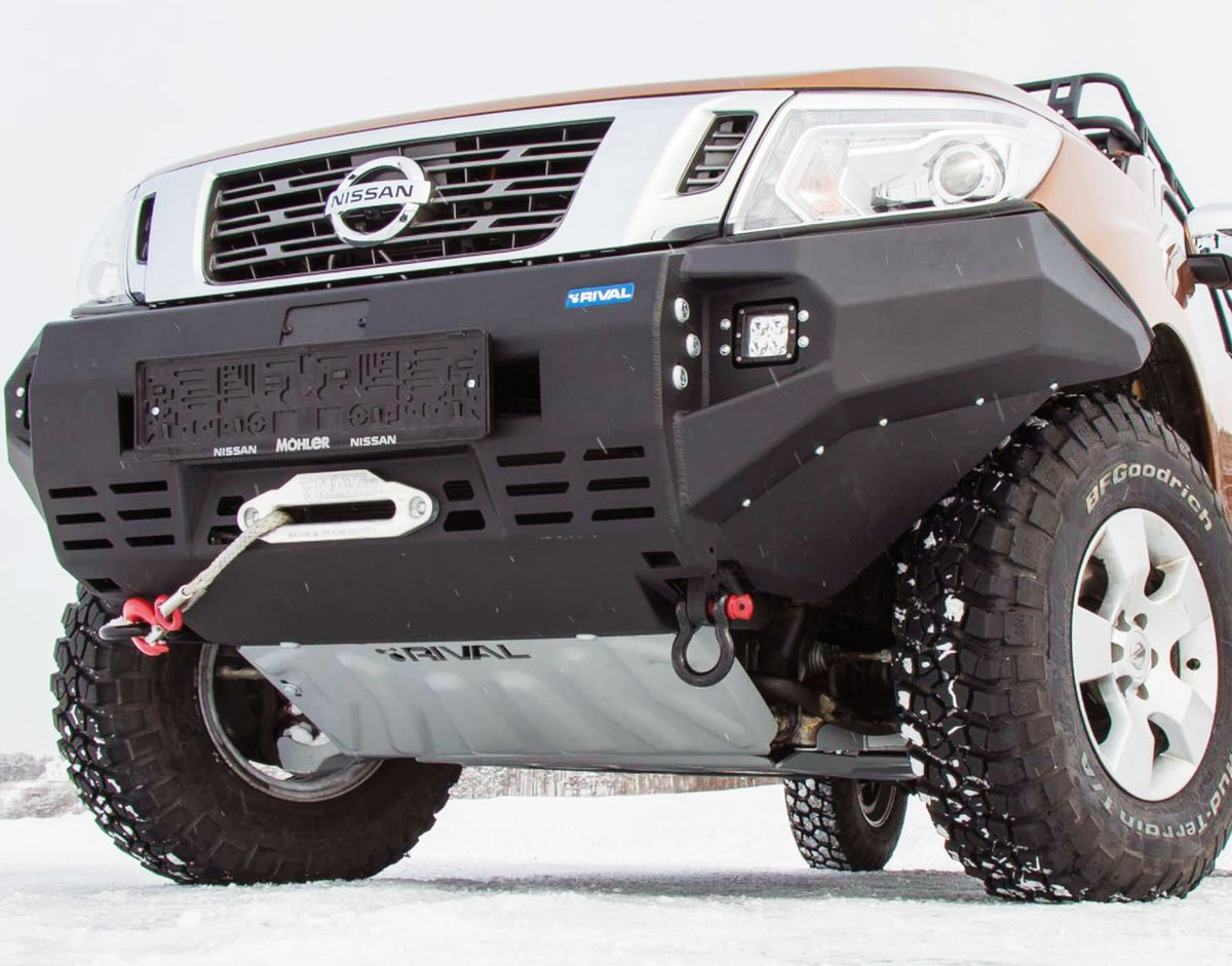 Nissan Navara D40 Bj. 06-15 Unterfahrschutz "Rival" - Direct 4x4 Autozubehör