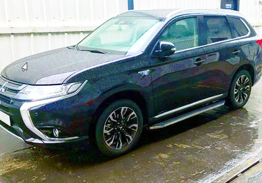 Mitsubishi Outlander PHEV Bj. 13-21 Trittbretter "Raptor" - Direct 4x4 Autozubehör