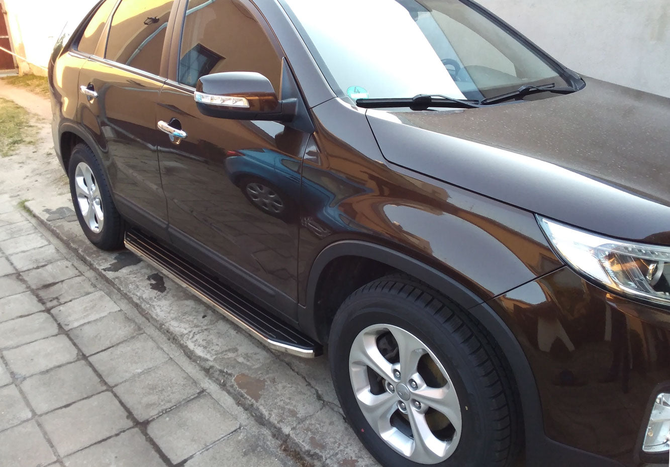 Kia Sorento Bj. 13-15 Trittbretter "Raptor" - Direct 4x4 Autozubehör