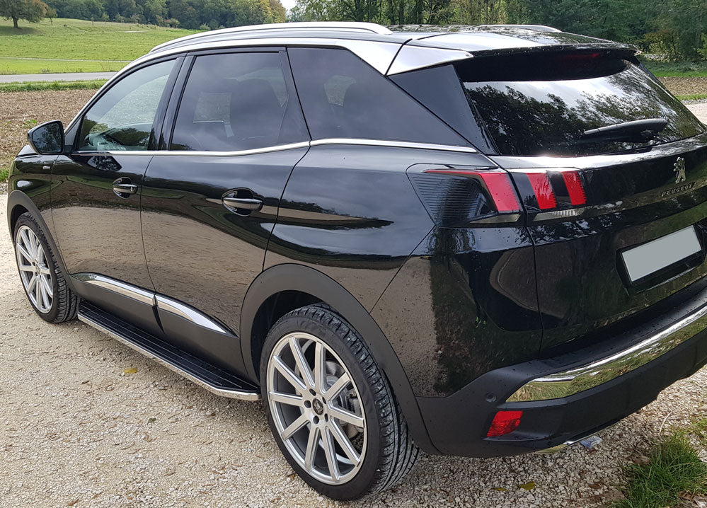 Peugeot 3008 ab Bj. 17 Trittbretter "Raptor" - Direct 4x4 Autozubehör