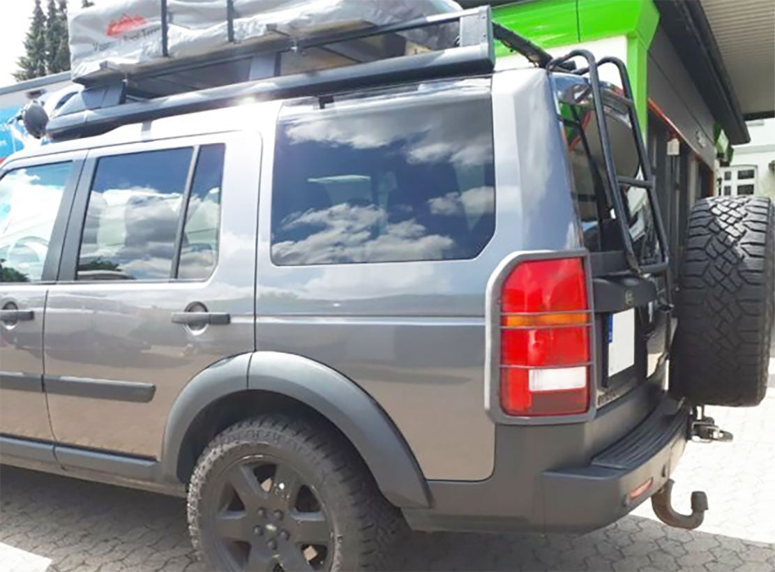 Land Rover Discovery 3/4 Bj. 05-16 Heckleiter Schwarz - Direct 4x4 Autozubehör