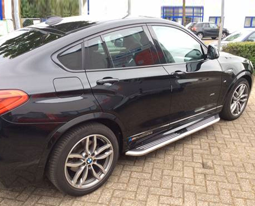 BMW X4 ab Bj. 14 (inkl. M Sport) Trittbretter "Premier" - Direct 4x4 Autozubehör