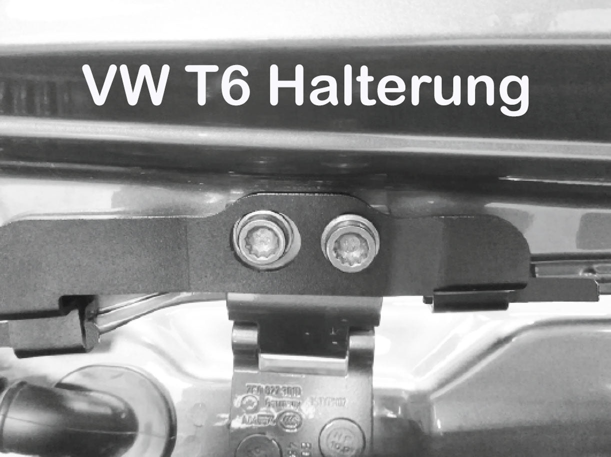 VW T5 / T6 Heckleiter in Schwarz für Heckklappe - Direct 4x4