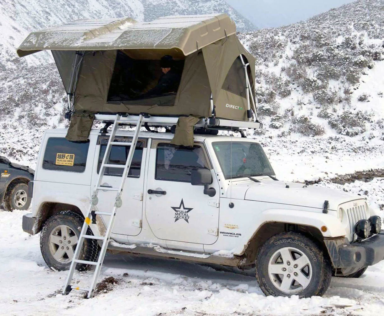 2 Personen Auto Dachzelt "Pathseeker" 225cm x 135cm - Direct 4x4 Autozubehör