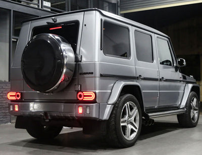 Edelstahl Reserveradabdeckung für verschiedene Reifengrößen - Direct 4x4 Autozubehör