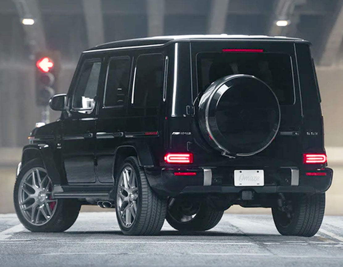 Edelstahl Reserveradabdeckung für verschiedene Reifengrößen - Direct 4x4 Autozubehör