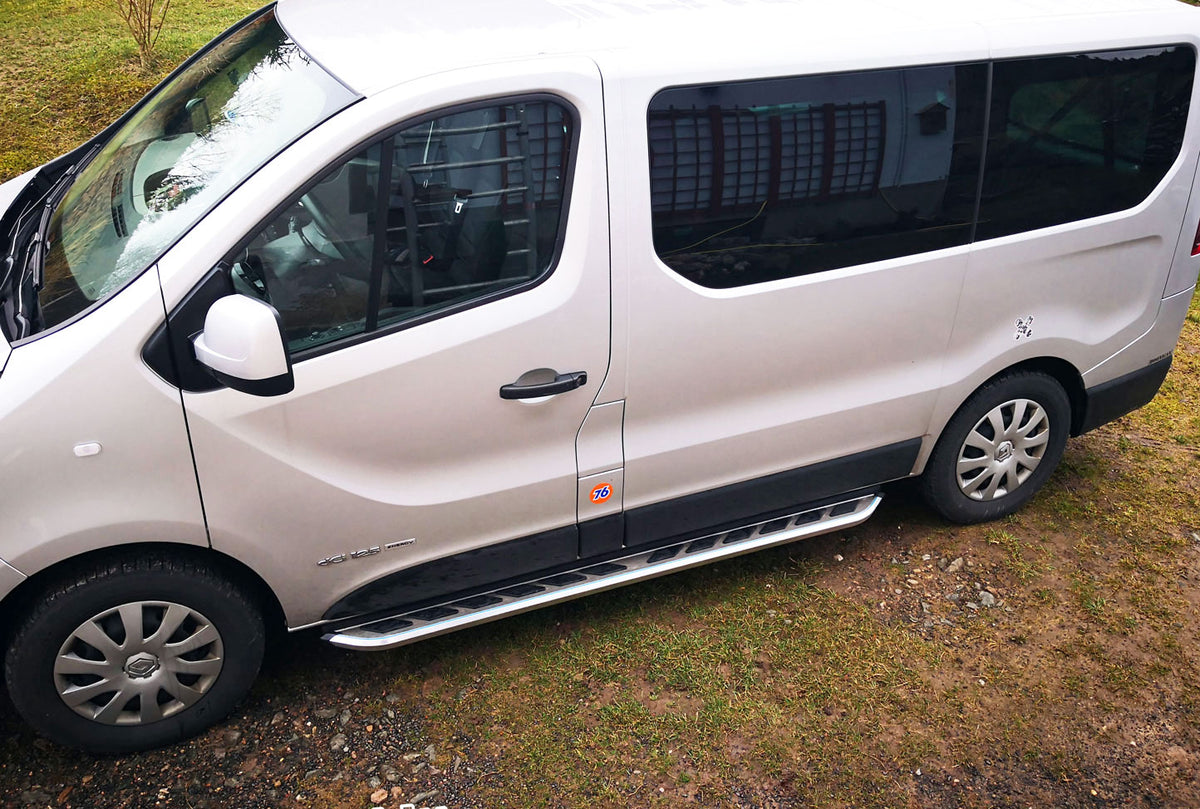 Opel Vivaro B KurzerRS Bj. 14-19 Trittbretter "Monsoon" - Direct 4x4 Autozubehör