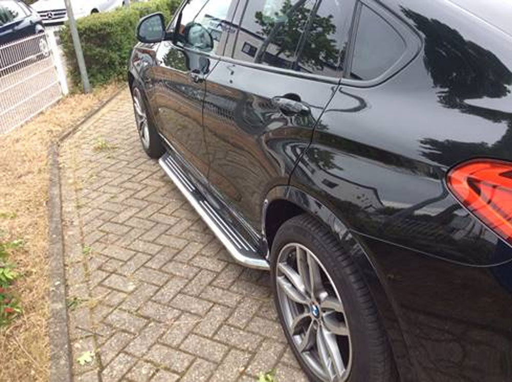 BMW X4 ab Bj. 14 (inkl. M Sport) Trittbretter "Premier" - Direct 4x4 Autozubehör