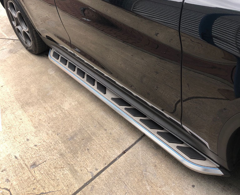 Alfa Romeo Stelvio ab Bj. 17 Trittbretter "Monsoon" - Direct 4x4 Autozubehör