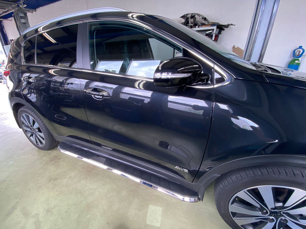 KIA Sportage Bj. 19-21 Trittbretter "High Flyer" - Direct 4x4 Autozubehör