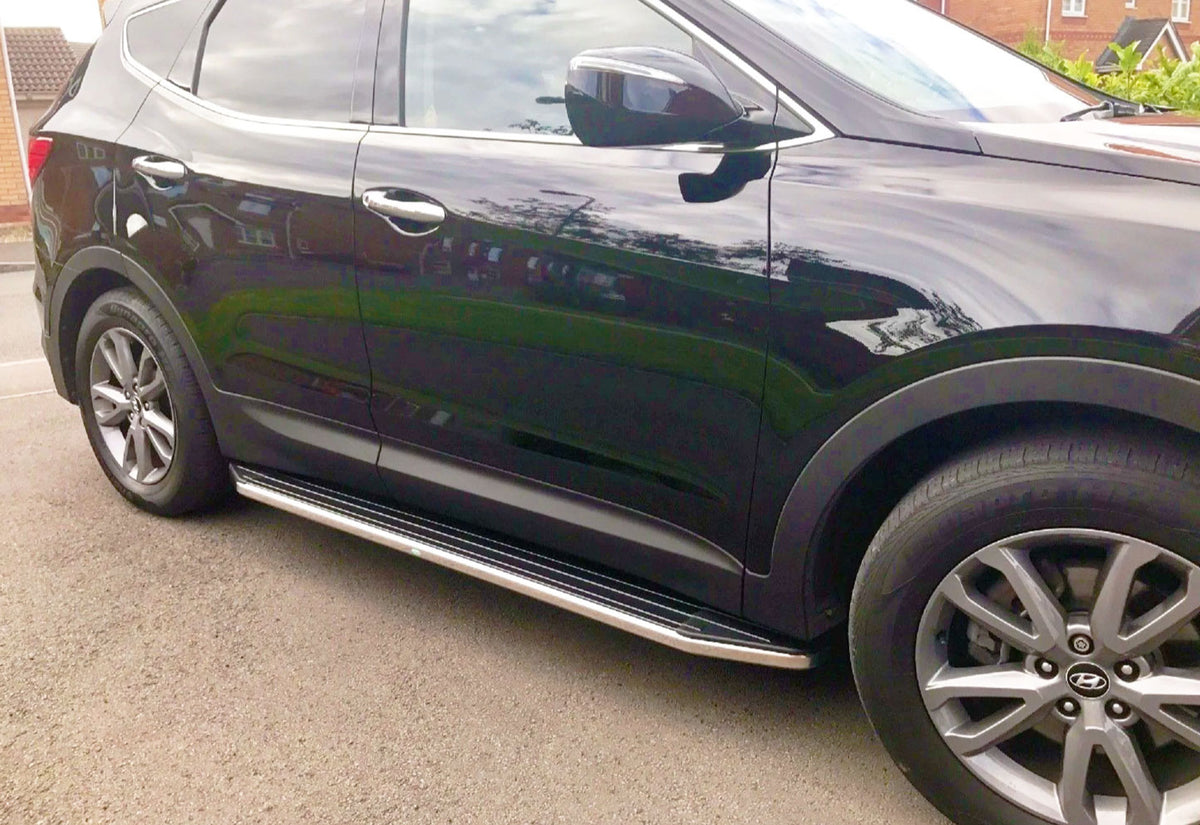 Hyundai Santa Fe ab Bj. 13-18 Trittbretter "Raptor" - Direct 4x4 Autozubehör