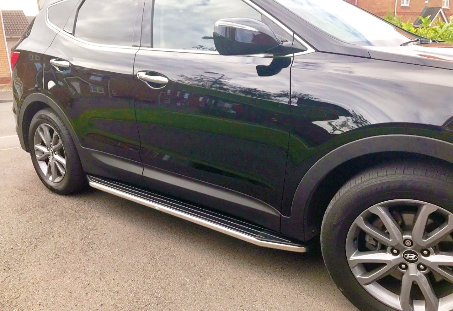 Hyundai Santa Fe ab Bj. 13-18 Trittbretter "Raptor" - Direct 4x4 Autozubehör