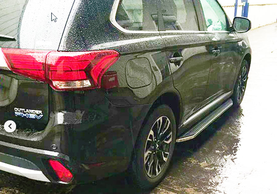 Mitsubishi Outlander PHEV Bj. 13-21 Trittbretter "Raptor" - Direct 4x4 Autozubehör