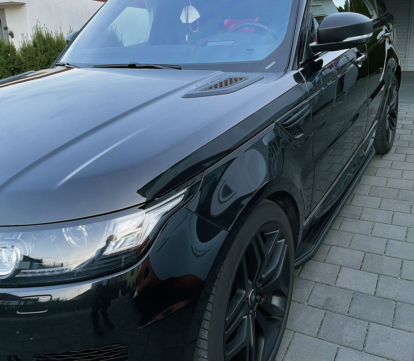 Range Rover Sport Bj. 13-17 Trittbretter "Raptor Schwarz" - Direct 4x4 Autozubehör