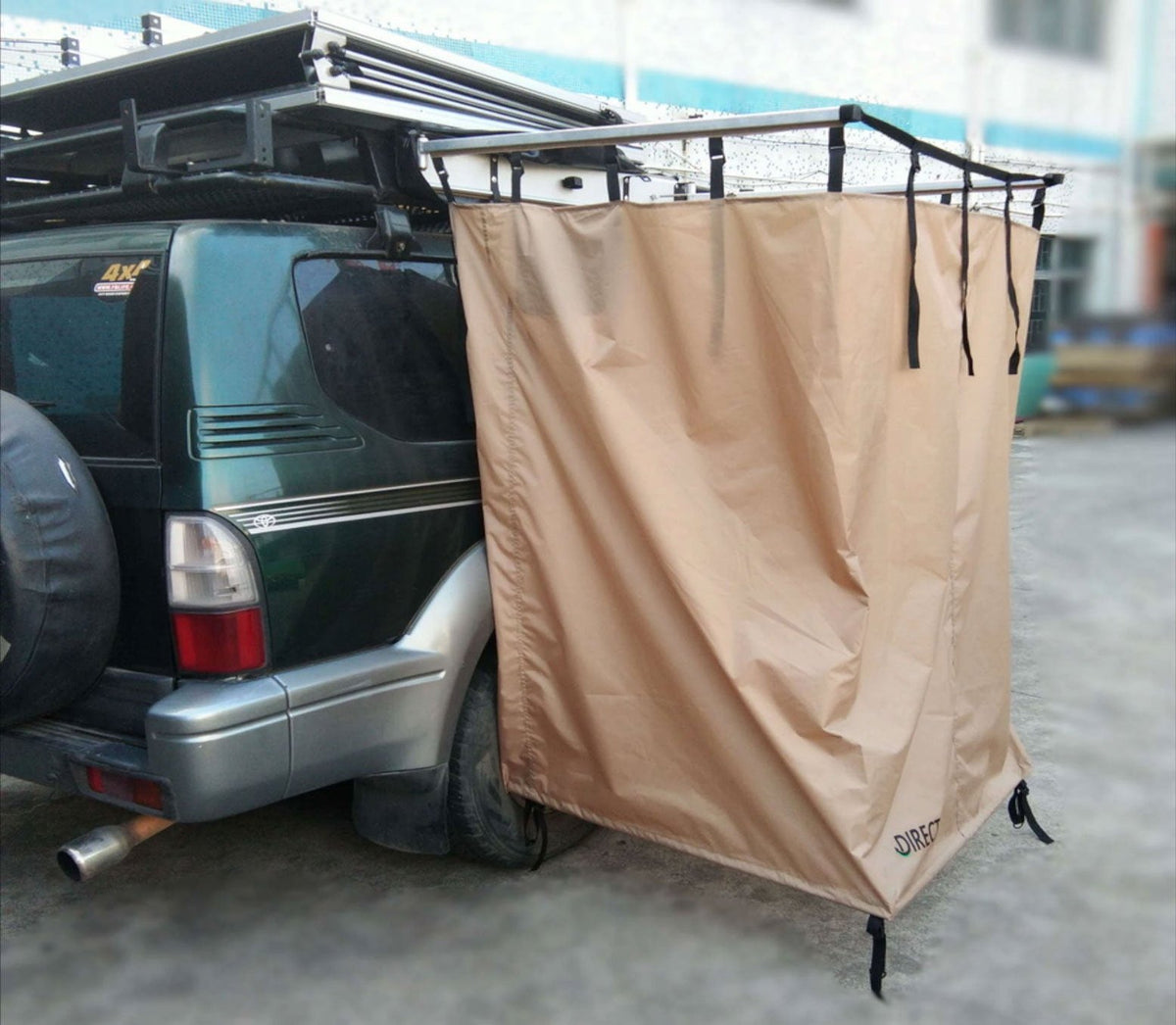 Duschzelt "Overland" ausklappbar 100cm x 100cm - Direct 4x4 Autozubehör