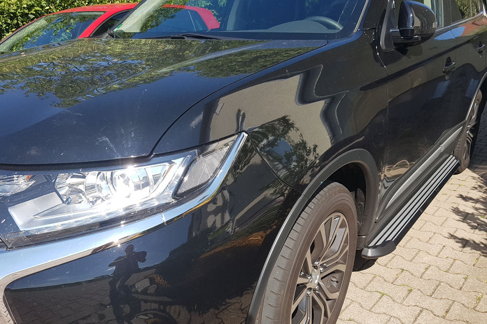 Mitsubishi Outlander PHEV Bj. 13-21 Trittbretter "Stingray" - Direct 4x4 Autozubehör