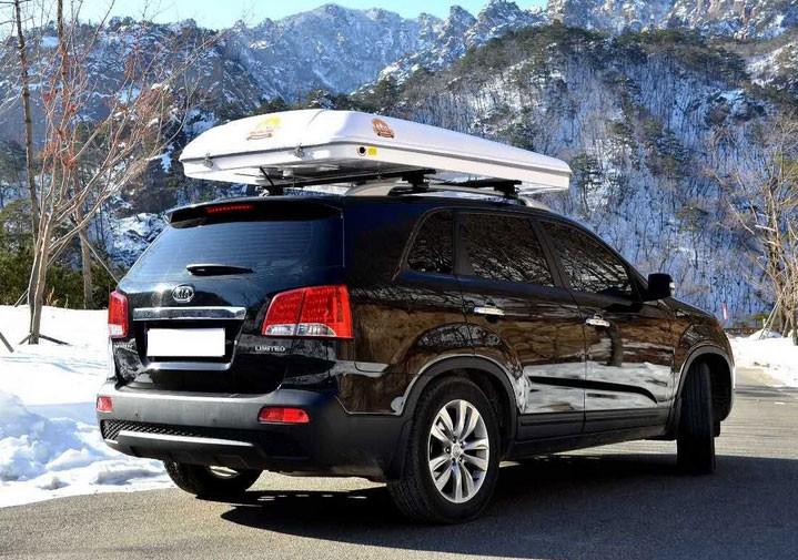 Dachzelt 2-3 Personen Schalenzelt "Columbus" 215cm x 137cm - Direct 4x4 Autozubehör