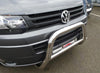 VW T6 ab Bj. 15 Langer Radstand Edelstahl Frontschutzbügel - Direct 4x4 Autozubehör